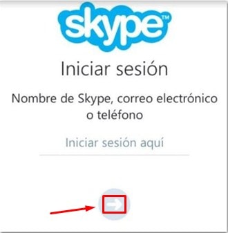 iniciar sesión en Skype desde tu teléfono o tablet